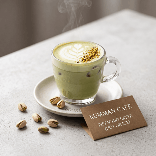 Pistachio Latte (Hot Or Ice)